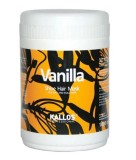Tratament pentru stralucirea parului uscat si mat, cu aroma de vanilie Kallos 1000 ml