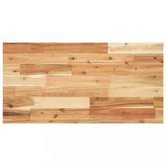 Blat masa 80x40x4 cm lemn solid dreptunghiular de acacia foto