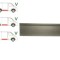 Panou reparatie usa Mercedes 207-410, 1977-1995 model scurt/mediu/lung, partea dreapta, inaltime 330 mm; parte inferioara, usa culisanta, cu o nervur