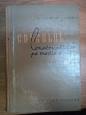 CALCULUL CONSTRUCTIILOR PE MEDIUL ELASTIC , EDITIE REVIZUITA DE M.I. GORBUNOV-POSADOV , 1960