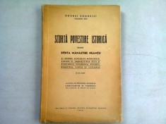 SCURTA POVESTIRE ISTORICA DESPRE SFINTA MANASTIRE NEAMTU - CONSTANTIN N. TOMESCU foto
