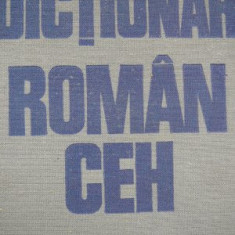 Dictionar Roman Ceh - Anca Irina Ionescu