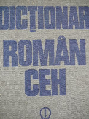 Dictionar Roman Ceh - Anca Irina Ionescu foto