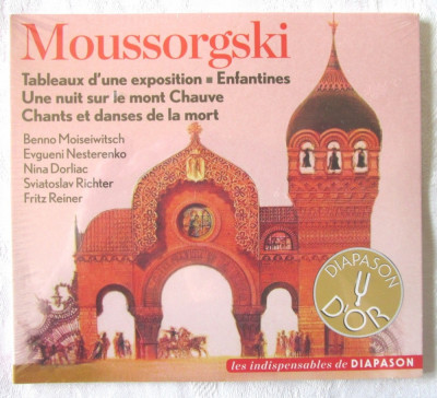 Moussorgski - CD Colectia DIAPASON D&amp;#039;OR. Nou foto