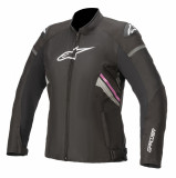 Geaca moto dame Alpinestars Stella T-GP Plus R v3, culoare negru/roz, marime S Cod Produs: MX_NEW 28221277PE