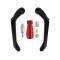 Set protectii leviere maneta ambreiaj CNC handguard A960RED
