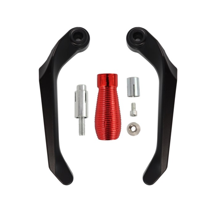 Set protectii leviere maneta ambreiaj CNC handguard A960RED