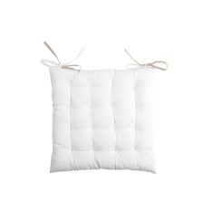 Perna De Scaun Duo 40x40cm, Culoare Crem/In, 100% Bumbac