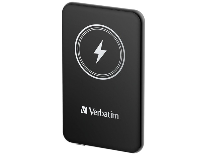 Power Bank Verbatim 5.000mAh Charge&#039;n&#039;Go BlackMagnetic Wireless