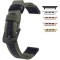 Curea textila, compatibila Apple Watch 10, 42mm, Seaweed Green