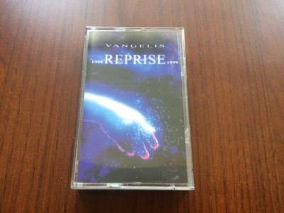 Vangelis Reprise 1990-1999 caseta audio muzica ambientala synth electronica NM foto