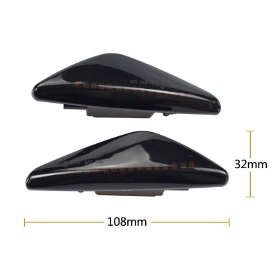 Set 2 x Semnalizare Dinamica Secventiala aripa LED compatibil BMW X3 F25 X5 E70 X6 E71 X6 E72 full LED GizMondo&amp;reg; foto
