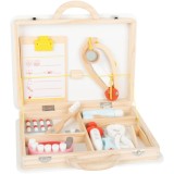 Small foot Doctor&#039;s Playset set de jucării din lemn 3 y+ 1 buc