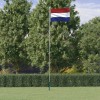 VidaXL Steag Olanda și st&acirc;lp din aluminiu, 6,23 m 3147086