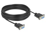 Cablu DELOCK D-Sub 9 pini 10m negru PVC cod 86827