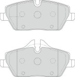 Placute frana BMW Seria 1 (E81, E87); Mini Mini (R56 R55 R57 R58 R59) SRLine parte montare : Punte fata