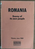 ROMANIA: ENEMY OF ITS OWN PEOPLE (CSCE HUMAN RIGHTS CONFERENCE PARIS, JUNE 1989) [This report was prepared for the International Helsinki Federation]