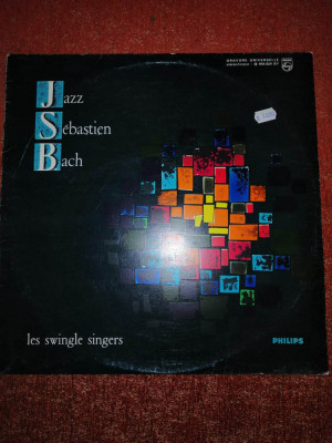 Les Swingle Singers Jazz Sebastien Bach Philips 1969 France vinil vinyl foto