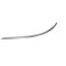 Ornament bara protectie, spoiler Mercedes Clasa B (W245), 05.2005-02.2008, montare spate, dreapta, cromat, RapidAuto