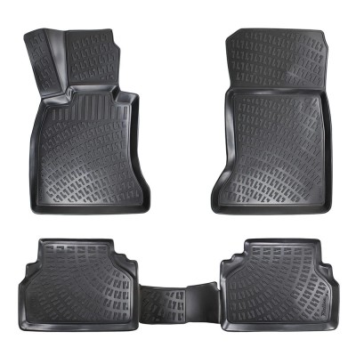 SET COVORASE AUTO CAUCIUC UMBRELLA PENTRU BMW 5 CLASS VI F10 / F11 / F07 / F18 2010-2013 74445 foto