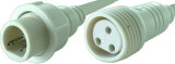 Cablu alimentare DC, 3 pini, rezistent la umiditate, lungime 20cm - 128126