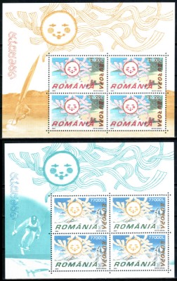 Romania 2004, LP 1638 a, EUROPA 2004 - Vacanta, blocuri de 4, MNH! LP 150,00 lei foto