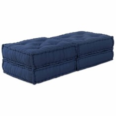 vidaXL Pernă 2 pcs albastru 70 x 70 x 36 cm Poliester