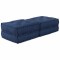 vidaXL Canapea modulară Manual 2 pcs Indigo 70 x 70 x 36 cm țesătură 3315090
