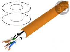 Cablu ETHERLINE&reg; LAN 500 F/FTP 6a LSZH