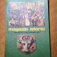 revista magazin istoric septembrie 1987