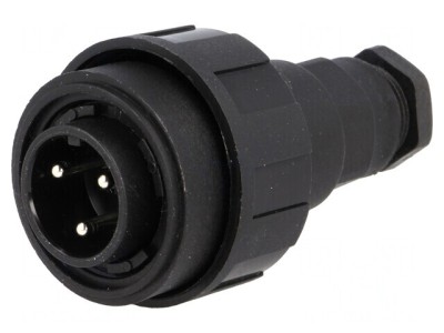 Conector Circular 3-PIN Filet Interior PX0731/P foto