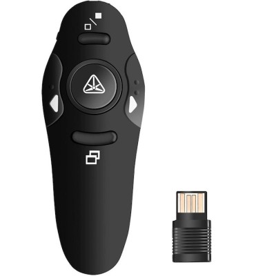 Telecomanda Wireless Techstar pentru Prezentare, cu pointer Laser, Butoane SlideShow, USB foto