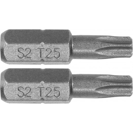 Biti de 25 mm 1/4&amp;quot; cu cap Torx T25 Yato