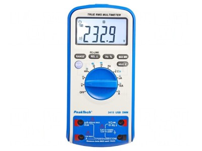 Multimetru digital LCD True RMS 6000 foto