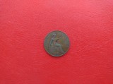 REGATUL UNIT ( ANGLIA ) - Moneda ONE PENNY 1907 ( bronz )