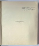 ANDREESCU de RADU BOGDAN , VOLUMUL I - ARTISTUL IN EPOCA , 1969 , DEDICATIE *