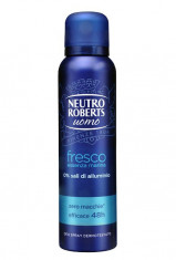 Deodorant Neutro Roberts Men fresco essenza marina spray 150ml foto