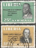 Liberia &ndash; Președinții Edwin J. Barclay și William V.S. Tubman, serie poștală și aeriană (1947&ndash;1952)