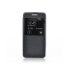 Husa Flip Carte S-View Neagra Samsung Galaxy J1 J100 - Protectie Premium