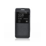 HUSA FLIP CARTE S-VIEW ETUI SAM GALAXY CORE PLUS G3500 NEGRU