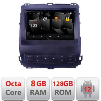 Navigatie Toyota Prado J120 2002-2009 5960Pro- j120 Android Octa Core Qualcomm 2K Qled 8+128 DTS DSP 360 4G Optical CarStore Technology foto