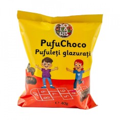 Pufuleti glazurati pufu choco 40gr solaris