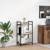 VidaXL Raft pentru cărți Lemn Vechi 56 x 34 x 96 cm Lemn compozit 883878