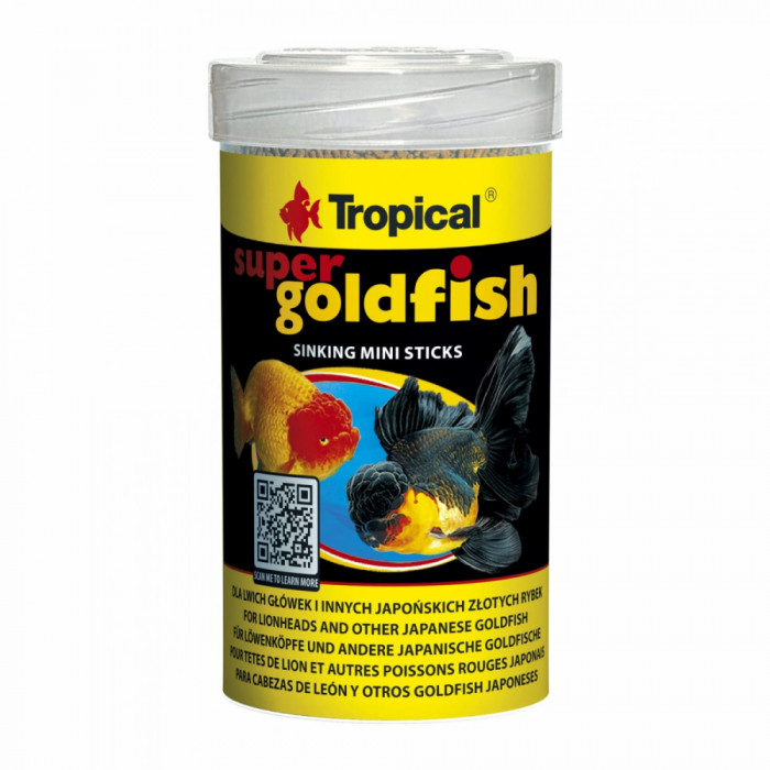 SUPER GOLDFISH MINI STICKS Tropical Fish, 100ml/60g AnimaPet MegaFood