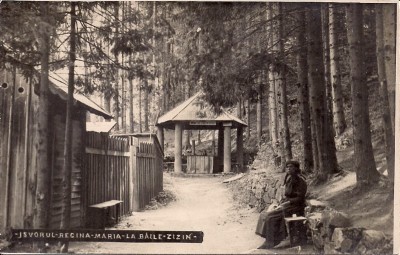 Carte postala circulata in anul 1930 Zizin, Brasov foto