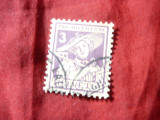 Timbru Elvetia 1916 Pro Juventute , val. 3c stampilat