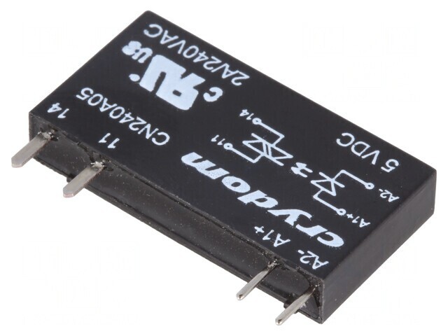 Releu Semiconductor 3-12VDC 2A 24-280VAC THT SIP
