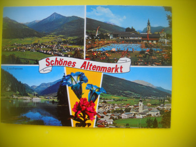 HOPCT 88661 ALTENMARKT AUSTRIA -STAMPILOGRAFIE-CIRCULATA foto