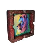 Scrumiera clasica Lion Rainbow