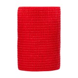 Bandaj pentru copite, Equilastic, roșu, 450 &times; 7,5&nbsp;cm